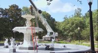Engineers talk dismantling, restoration of Forsyth Fountain