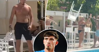 English soccer player throws chair at woman on vacation in stunning incident