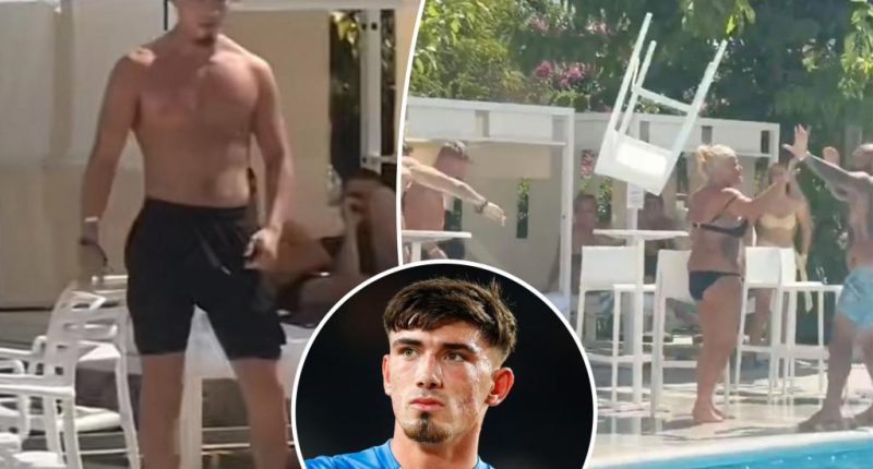 English soccer player throws chair at woman on vacation in stunning incident