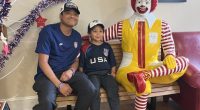 Evans native helps donate jerseys to Ronald McDonald House