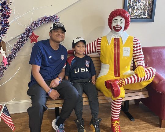 Evans native helps donate jerseys to Ronald McDonald House