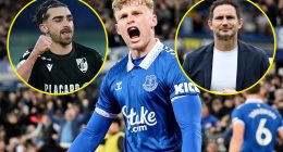 Everton demand over £70m for Man United target Jarrad Branthwaite, West Ham offered ‘Portuguese Jack Grealish’, Burnley eye Liam Rosenior