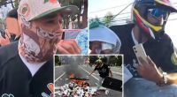 FBI hunts down masked LA brute wanted for hurling 'cinderblock' rocks at federal officers during riots -- AG Bondi warns: 'You can't hide