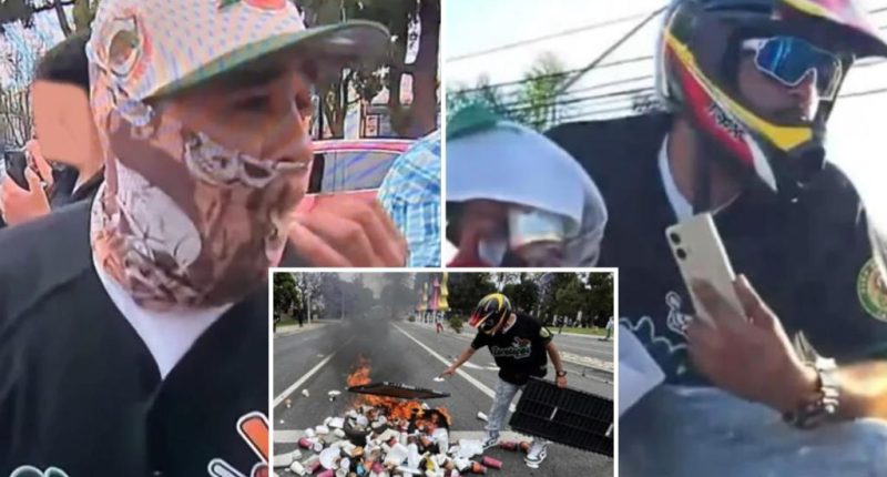 FBI hunts down masked LA brute wanted for hurling 'cinderblock' rocks at federal officers during riots -- AG Bondi warns: 'You can't hide