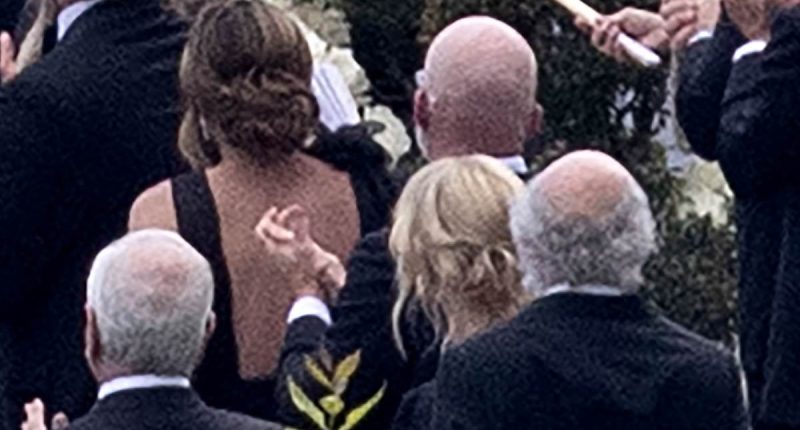 Fans baffled as TV star is spotted at Bills QB Josh Allen's wedding