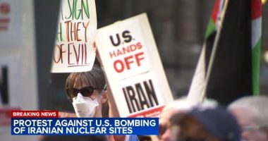 Federal Plaza Chicago protest today: Demonstrators still concerned after Donald Trump's Israel-Iran ceasefire announcement