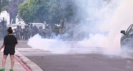 Federal agents conduct raid in California; protest quickly erupts