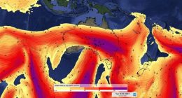 Pï»¿arts of Australia's south will be hit with a wintry blast today before conditions are expected to ease tomorrow.The cold air mass ï»¿moved over the Australia's south yesterday, and today the low pressure system is expected to deliver severe winds and rain to multiple states in the south.