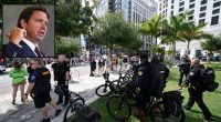 Florida drivers can hit protesters, DeSantis says