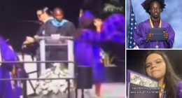 Florida high school graduate backflips into classmate in viral onstage celebration gone wrong: ‘This can’t be happening’