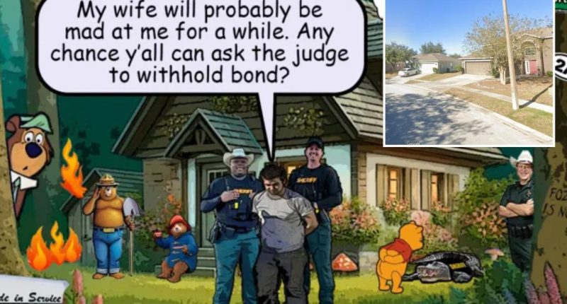 Florida man, Joe, broke into Davenport home ran bath and cooked dinner to escape angry wife