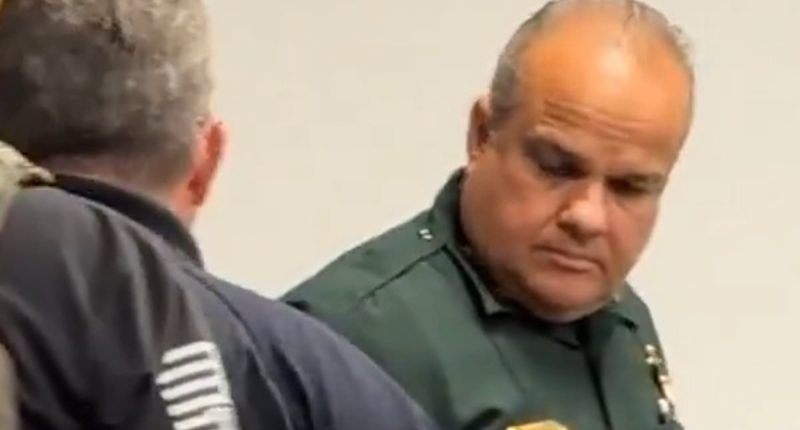 Florida sheriff hauled away in cuffs as scandalous crimes are exposed