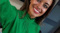 Hannah Thomas, 35, was hurt in Belmore in the city's south-west during the heated protest on Friday morning.