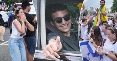 Former Hamas hostage Edan Alexander returns to a hero’s welcome in New Jersey