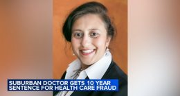Former Hoffman Estates OB-GYN Mona Ghosh receives 10-year prison sentence for health care fraud