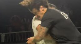 Former NRL veteran Kevin Proctor was knocked out during a controversial 'run it straight' event