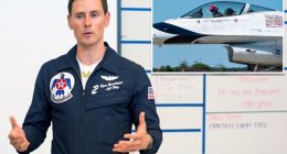 Former US fighter pilot Maj. Ryan Bodenheimer claims he nearly collided with UFO in 'wildest experience' he's ever had