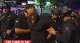 CNN reporter detained during LA unrest.