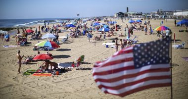 Freak umbrella accident leaves lifeguard impaled in beach day horror