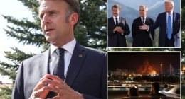 French President Emmanuel Macron claims Trump made offer for Israel-Iran ceasefire