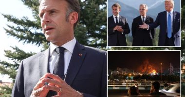 French President Emmanuel Macron claims Trump made offer for Israel-Iran ceasefire
