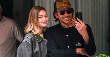 Gigi Hadid and Bradley Cooper FaceTime A-list pal