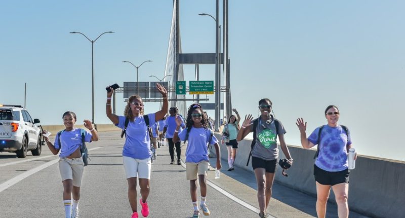 Girl Scouts of Historic GA host troops from across the country for bridging ceremony