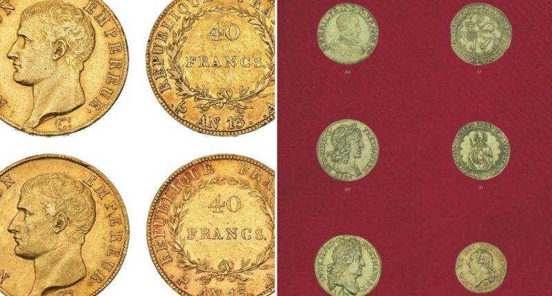 Gold coin collection found behind wall sells for $3.8 million