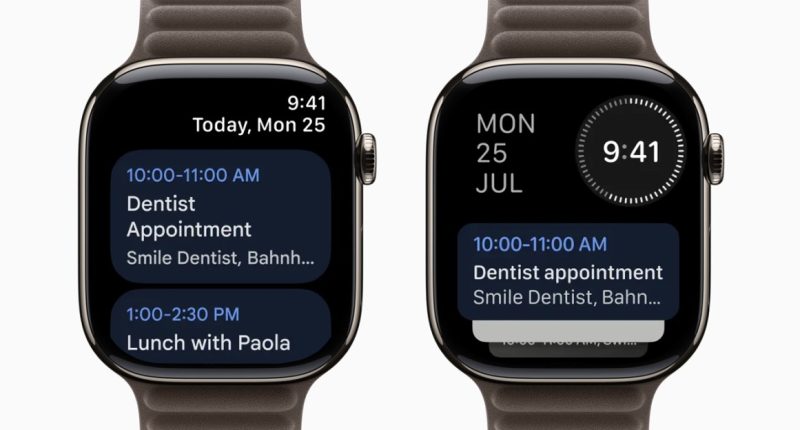 Google Calendar is now on the Apple Watch