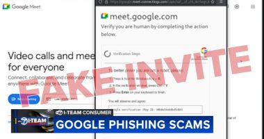 Google scam: Gmail, Google Calendar, Meet invites with phishing links used to deceive and defraud, cybersecurity experts warn