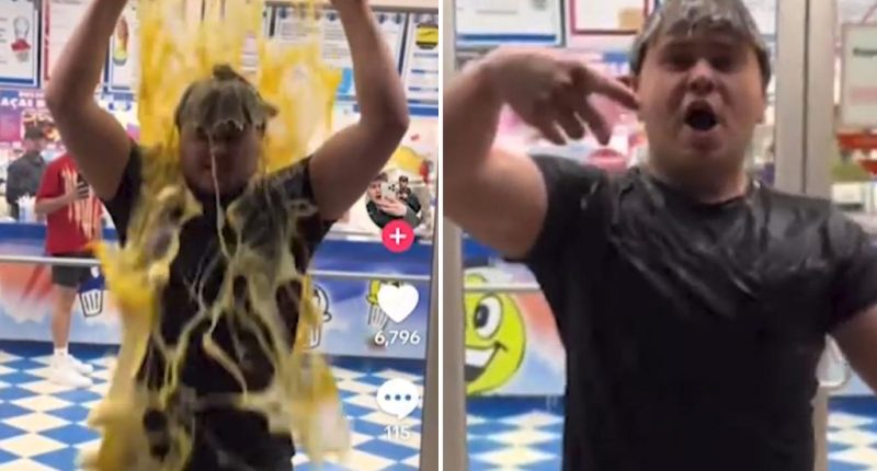 Gross Long Island prankster arrested after dumping eggs and beans on himself
