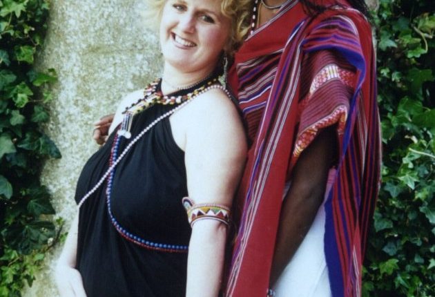 Photo of Cheryl Mason and Daniel Lekimenju.