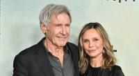 Harrison Ford's wife Calista Flockhart, 60, looks frail on rare outing