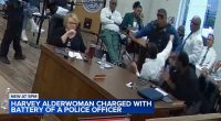 Harvey Alderwoman Colby Chapman arrested, charged with aggravated battery of police officer, officials say