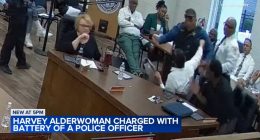 Harvey Alderwoman Colby Chapman arrested, charged with aggravated battery of police officer, officials say