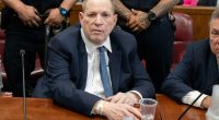 Harvey Weinstein at his retrial.