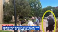 Highland Park shooting witness was supposed to be part of group attacked in Boulder, Colorado, 'saw people burning'