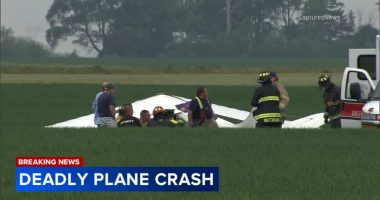 Hinckley plane crash: Pilot killed in crash near airfield ID'd as James Beyer, 3-year-old relative injured: DeKalb County sheriff