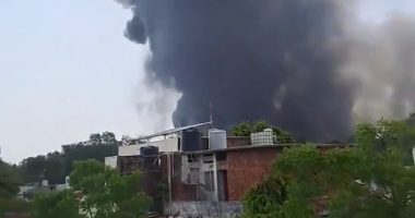 Horror as Gatwick-bound Air India jet crashes seconds after take-off