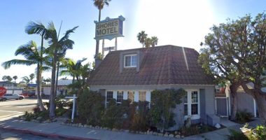 Shores Motel in Ventura, California.