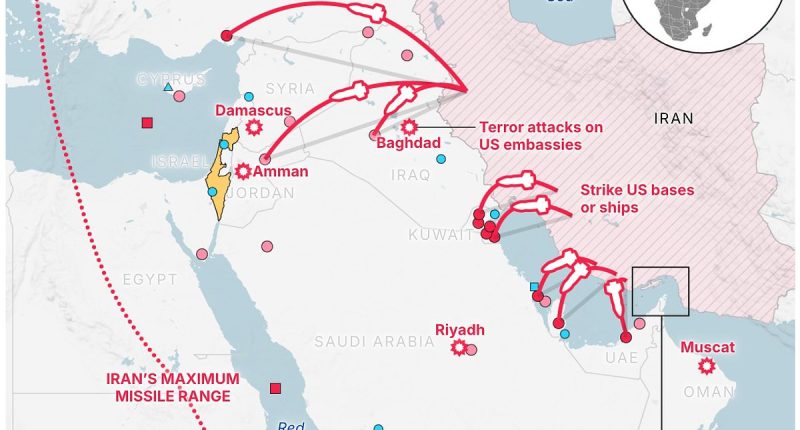 How Iran can retaliate after Trump strikes nuclear facilities