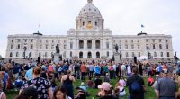 Hundreds gather to remember prominent Minnesota lawmaker and husband slain in their home