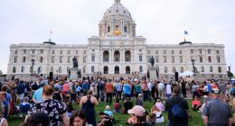 Hundreds gather to remember prominent Minnesota lawmaker and husband slain in their home