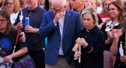 Hundreds gather to remember prominent Minnesota lawmaker and husband slain in their home
