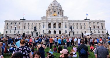 Hundreds gather to remember prominent Minnesota lawmaker and husband slain in their home