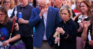 Hundreds gather to remember prominent Minnesota lawmaker and husband slain in their home