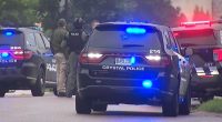 Hunt for gunman after Democratic lawmakers shot at their homes
