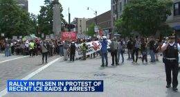 ICE raid protests: Rally in Pilsen protests recent immigration arrests; Illinois Gov. JB Pritzker criticizes use of National Guard