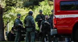 Idaho sniper named as locals pay tribute to slain firefighters