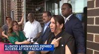 Illinois U.S. representatives denied access to Broadview immigration facility; House Speaker Mike Johnson tours Chicago ICE office